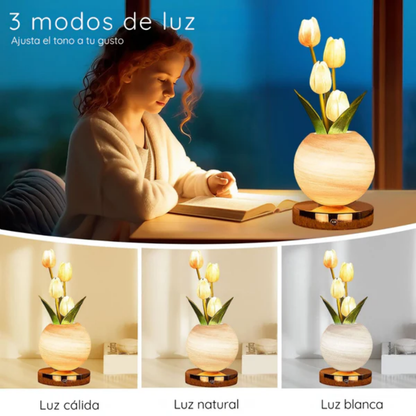 Lámpara de Tulipanes