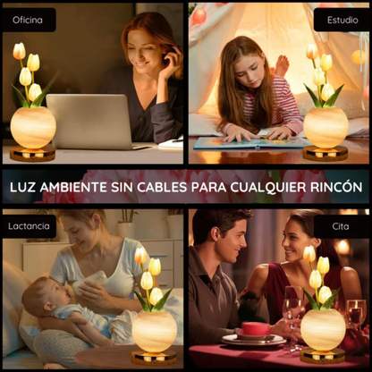 Lámpara de Tulipanes